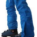 Bottom view of man in Spyder Dare Ski Pants in colour Cobolt