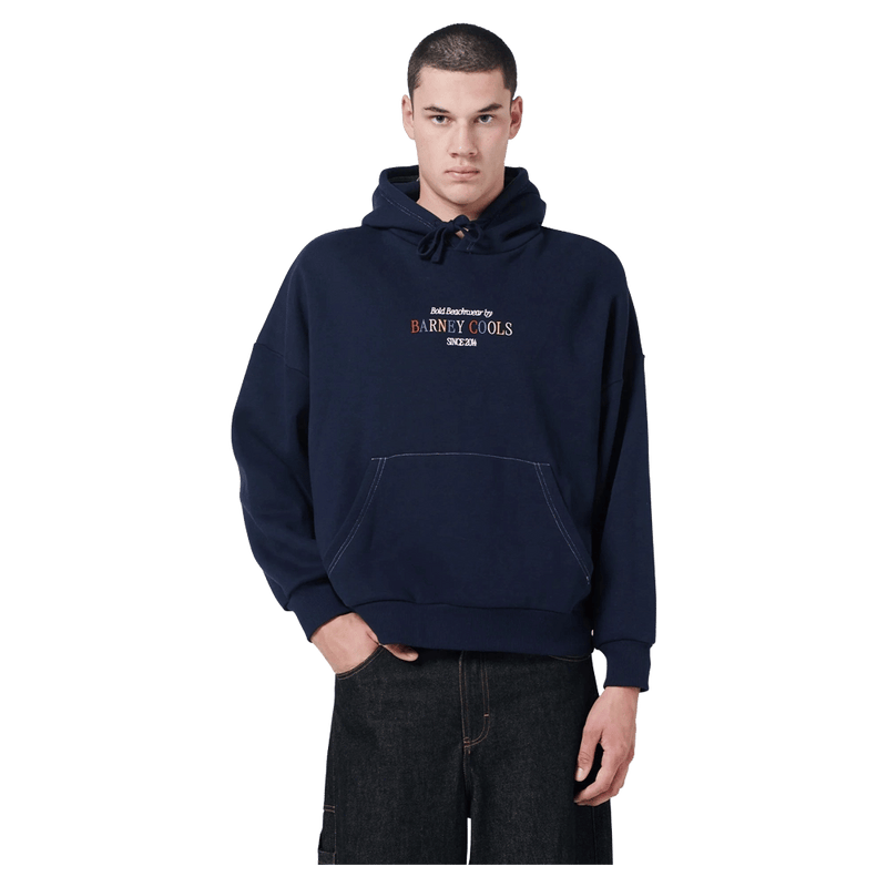 Full view of Barney Cools BB14 Hood in colour Midnight.