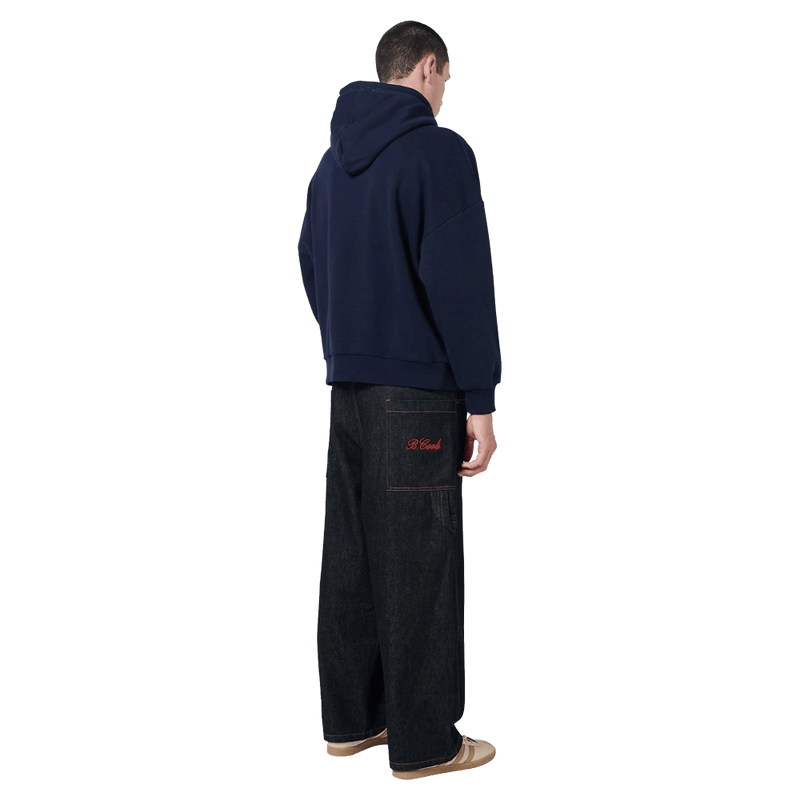 Side view of Barney Cools BB14 Hood in colour Midnight.