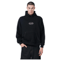 Front view of Barney Cools 1990 Hood in colour Black.