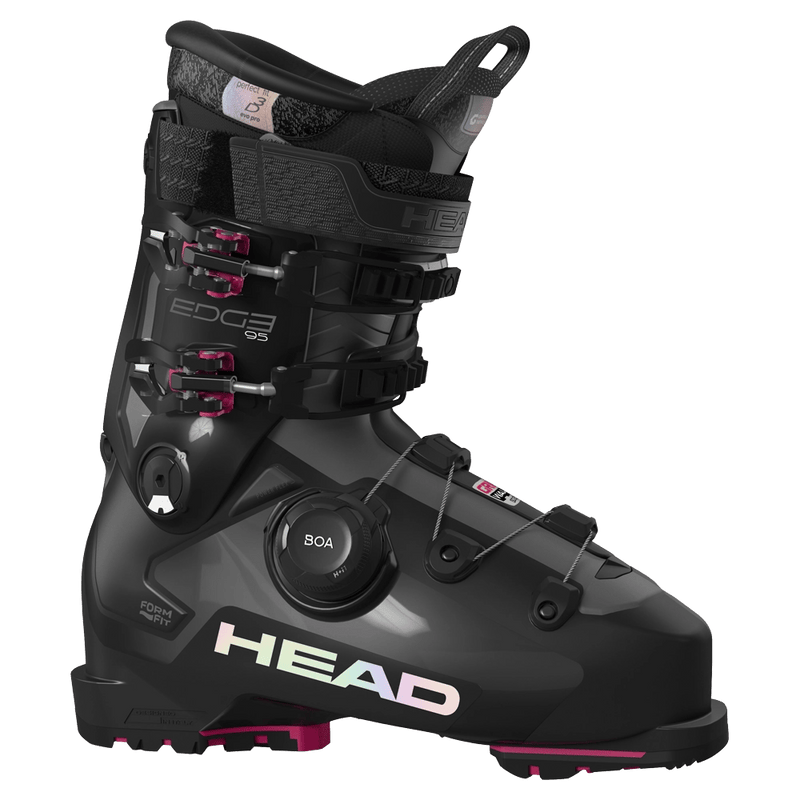 Side view of Head Edge 95 HV GW Boa Ski Boots - Womens