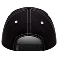 Back view of Barney Cools Stitch Cap in colour Black.