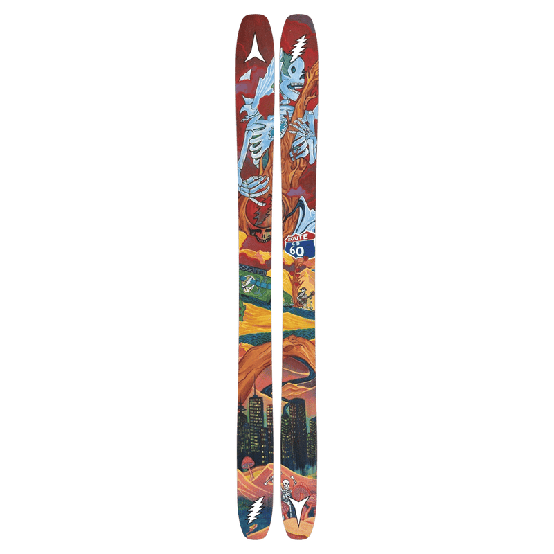 Base view of the Atomic 2027 Bent 110 GFD Ski