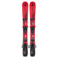 Top view of the Atomic 2026 Maverick Jr Ski (70-90) w/ Binding - Kids in Metallic Red
