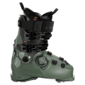 Side view of the Atomic Hawx Prime 120 S BOA Ski Boots in Army Green Black