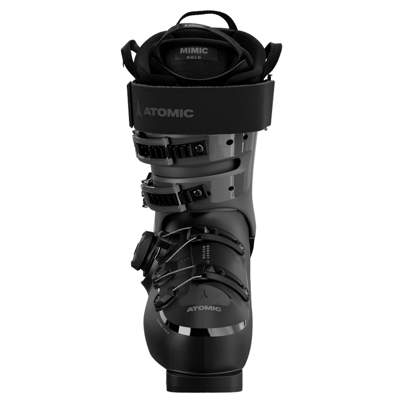 Front view of the Atomic Hawx Prime 110 S BOA GW Ski Boots in Black Anthracite
