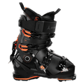 Side view of the Atomic Hawx Magna XTD 120 Ski Boots in Black Orange