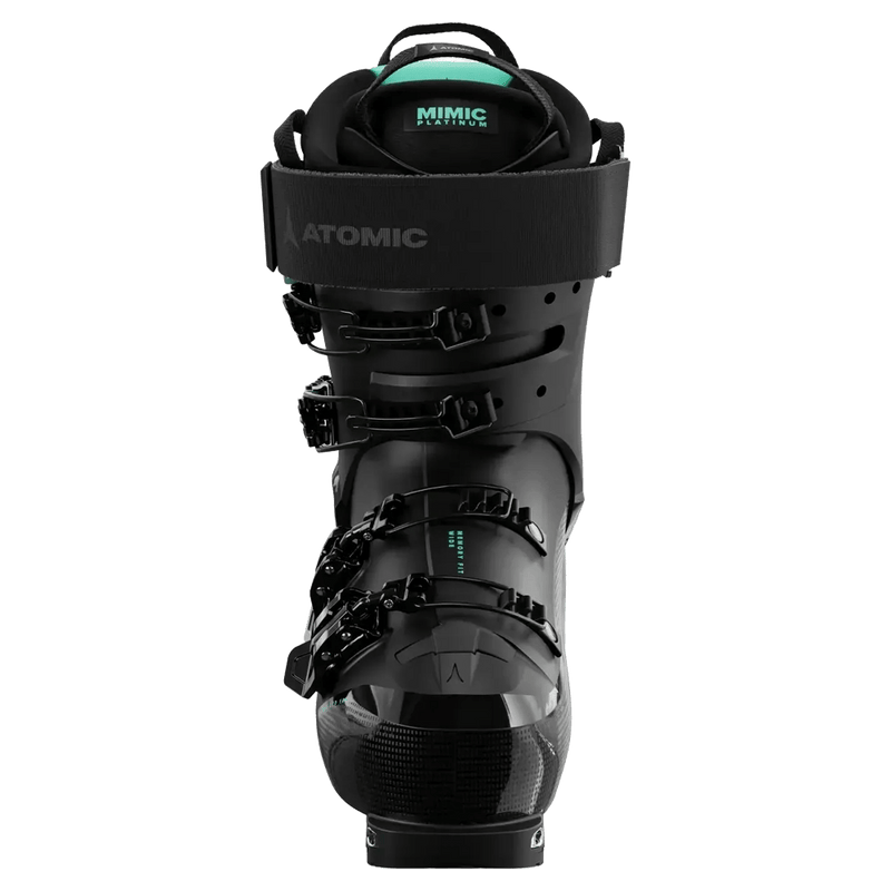 Front view of the Atomic Hawx Magna XTD 105 GW Ski Boots for Women in Black-Teal