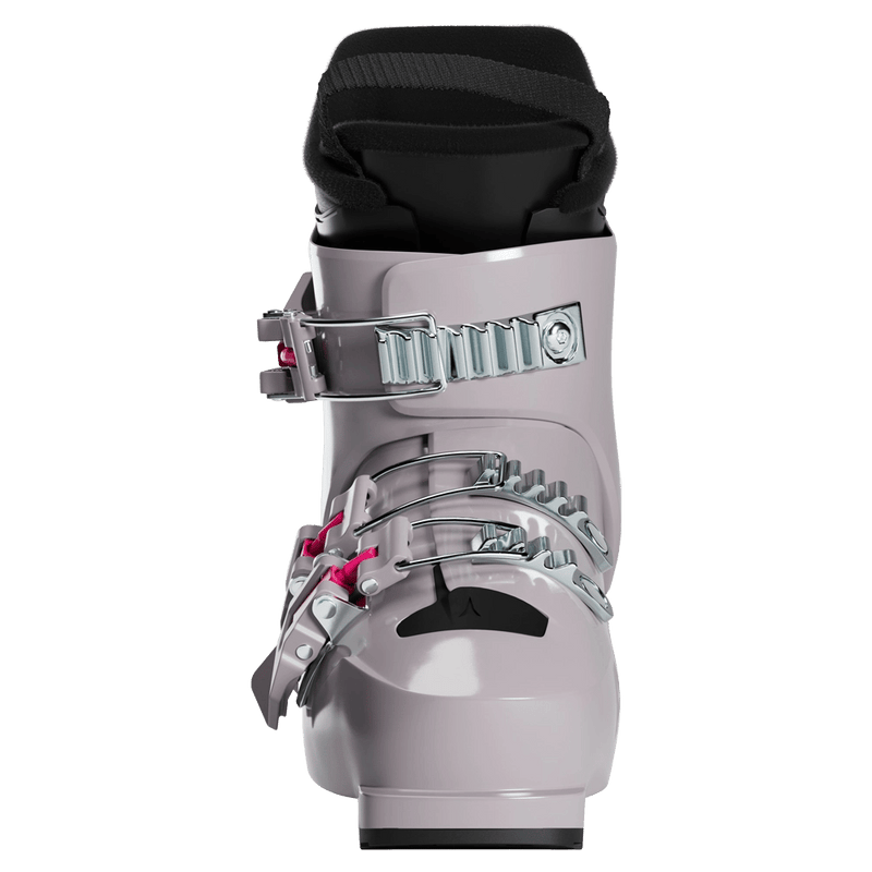 Front view of the Atomic Hawx 3 Ski Boots - Kids in Dust Pink