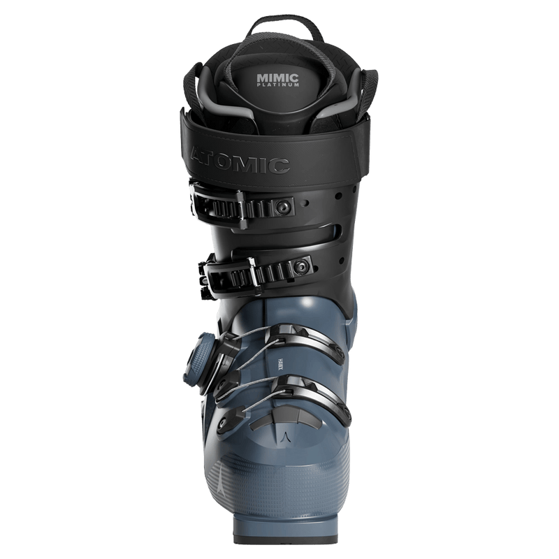Front view of the Atomic Hawx Ultra 120 S BOA Ski Boots in Glacier Black