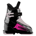Side view of the Atomic Hawx 1 Ski Boots - Kids in Black Pink