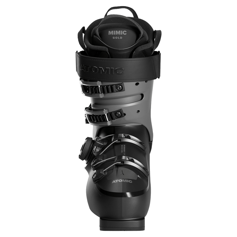 Front view of the Atomic Hawx Prime 110 S BOA Ski Boots in Black Anthracite