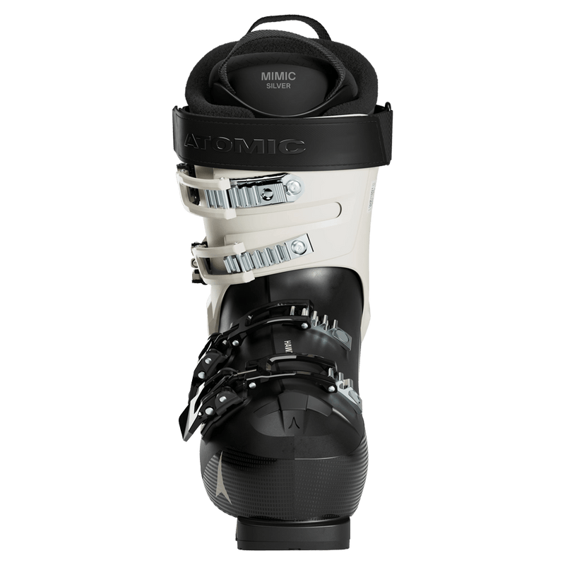 Front view of the Atomic Hawx Magna 95 Ski Boots - Womens in Black Stone