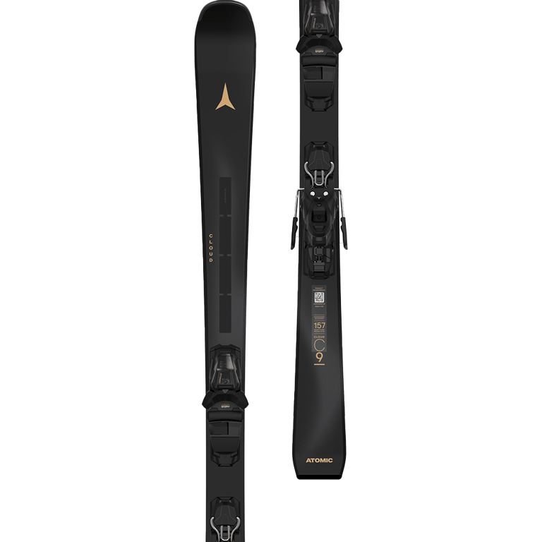 Tip view of Atomic 2027 Cloud C9 Revoshock Light Ski w/ Binding - Womens