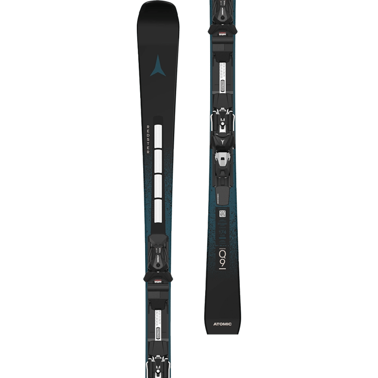 Tip view of Atomic 2027 Redster Q9 Revoshock S Ski w/ Binding