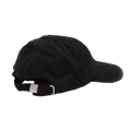 Back view of Afends Daylight panelled cap in black