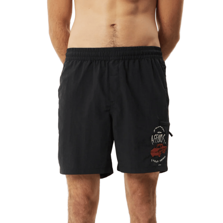 Trayback - Recycled Baywatch Swim Shorts 18 Inch