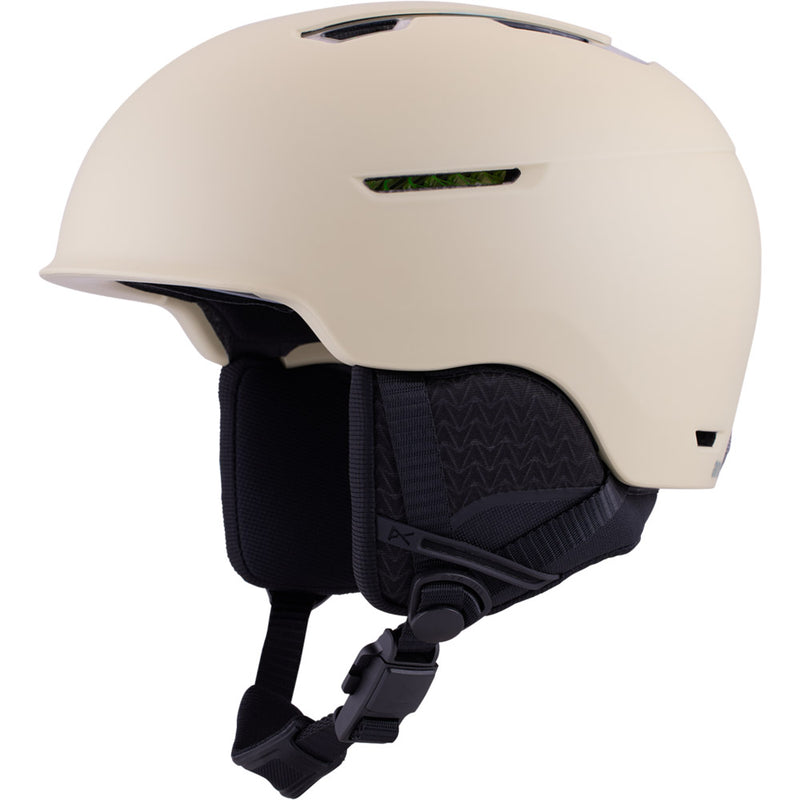 Anon Logan snow Helmet in Mushroom featuring Wavecell protection and the BOA Fit system