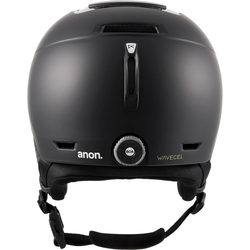 Anon Logan snow Helmet in Black featuring Wavecell protection and the BOA Fit system