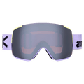Front view of the Anon M5S Toric Goggles in Hyper Lilac, Perceive Sun Onyx lens, unisex model