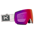 Main view of the Anon M5 Toric Low Bride Goggles in Sediment, Perceive Sunny Red lens, unisex model