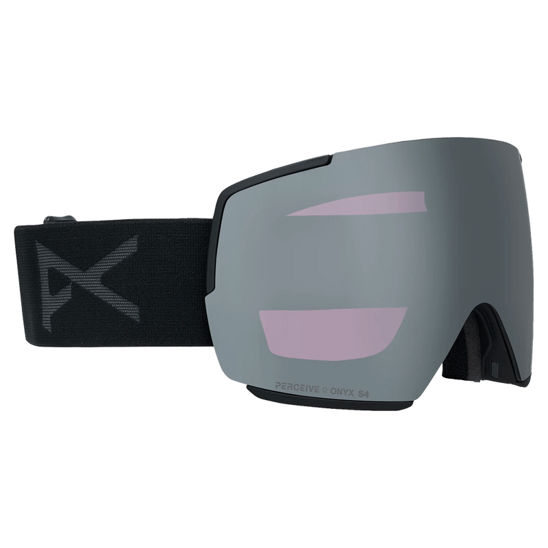 Main view of the Anon M5 Toric Low Bride Goggles in Smoke, Perceive Sun Onyx lens, unisex model