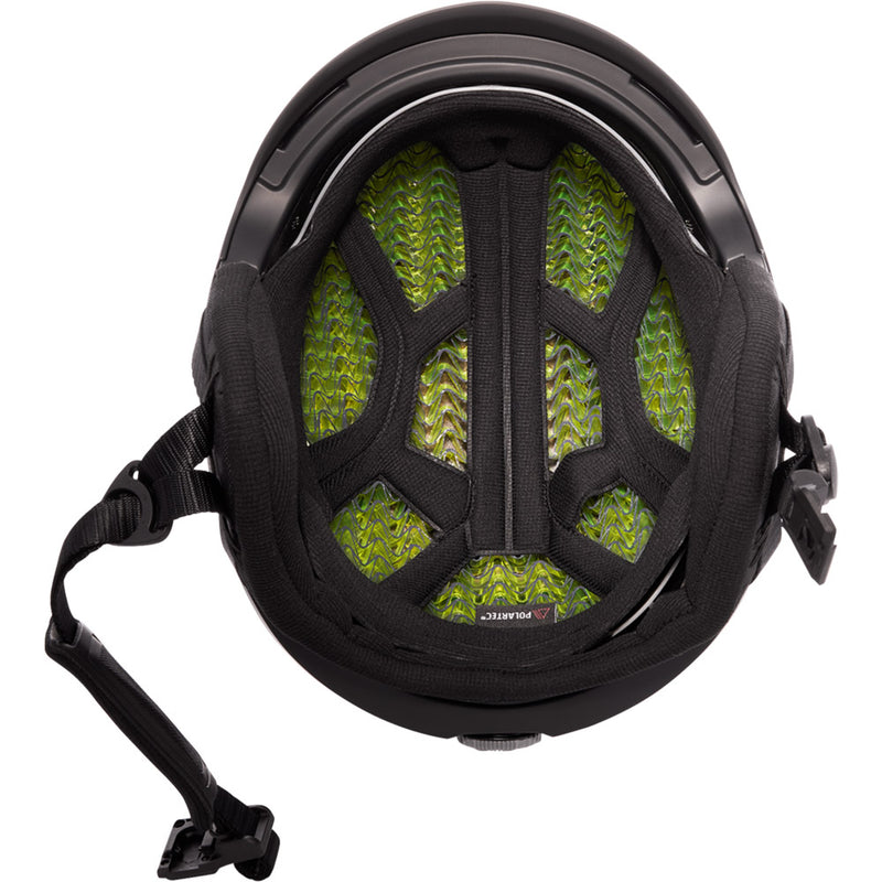 Inside view of Anon Merak WaveCel Helmet in black
