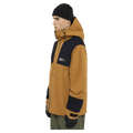 Side view of the Armada Bargs 2L Insulated Jacket in Dazzler colourway, unisex's model