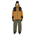 Full-body view of the Armada Bargs 2L Insulated Jacket in Dazzler colourway, unisex's model