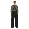 Back view of the Armada Coveted 3L Bib in Black colourway, men's model