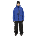 Full-body view of the Armada Coveted 3L Bib in Black colourway, men's model