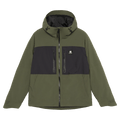 Main view of the Armada Kata 2L Jacket in Olive colourway, womens's model