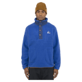 Main view of the Armada Kenlem Fleece Popover in Dazzler colourway, unisex's model