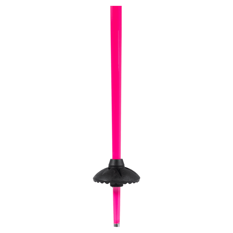 Basket view of the Armada Legion Ski Poles in Pink colourway, kids model