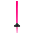 Basket view of the Armada Legion Ski Poles in Pink colourway, kids model
