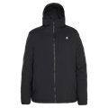 Main view of the Armada Locator Stretch Insulator in black colourway, unisex's model