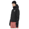 Side view of the Armada Nylie 2L Insulated Jacket in Black colourway, women's model