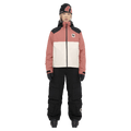 Full-body view of the Armada Nylie 2L Insulated Jacket in Faded Rose cream colourway, women's model