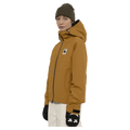 Side view of the Armada Nylie 2L Insulated Jacket in Golden Brown colourway, women's model