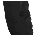 Leg view of the Armada Pascore 2L Bib in Black colourway, women's model