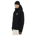 Side view of the Armada Reedy 2L Jacket in Black colourway, men's model