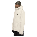 Side view of the Armada Reedy 2L Jacket in Cream colourway, men's model