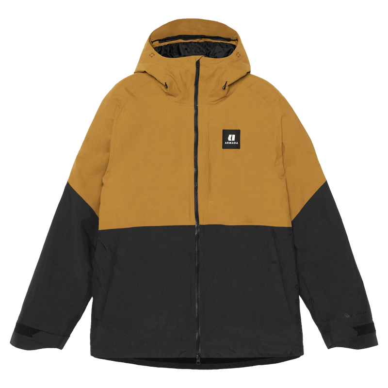 Main view of the Armada Romer 2L Jacket in Golden Brown colourway, men's model