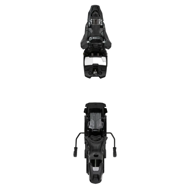 Front view of the Armada Shift 13 MN Touring Ski Bindings in Black colourway, unisex's model.