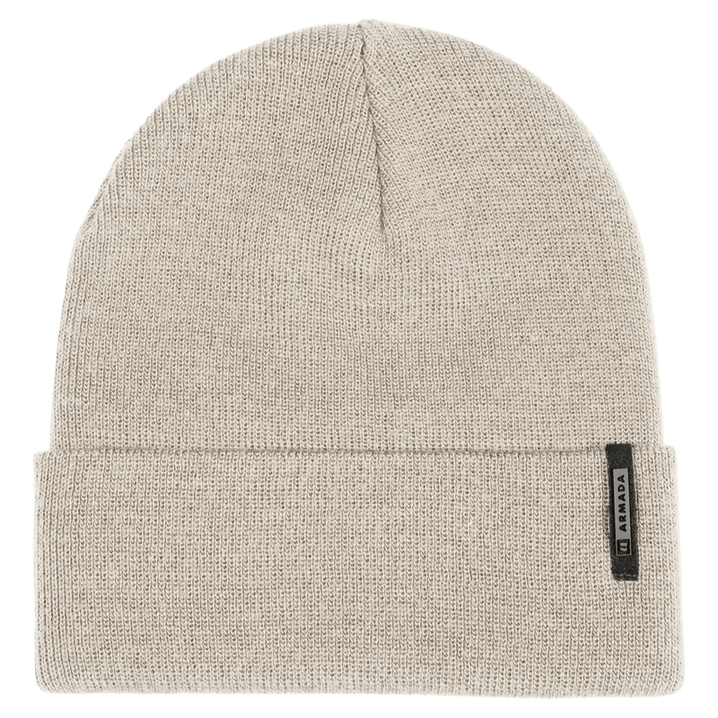 Armada Staple Beanie,  cream and black