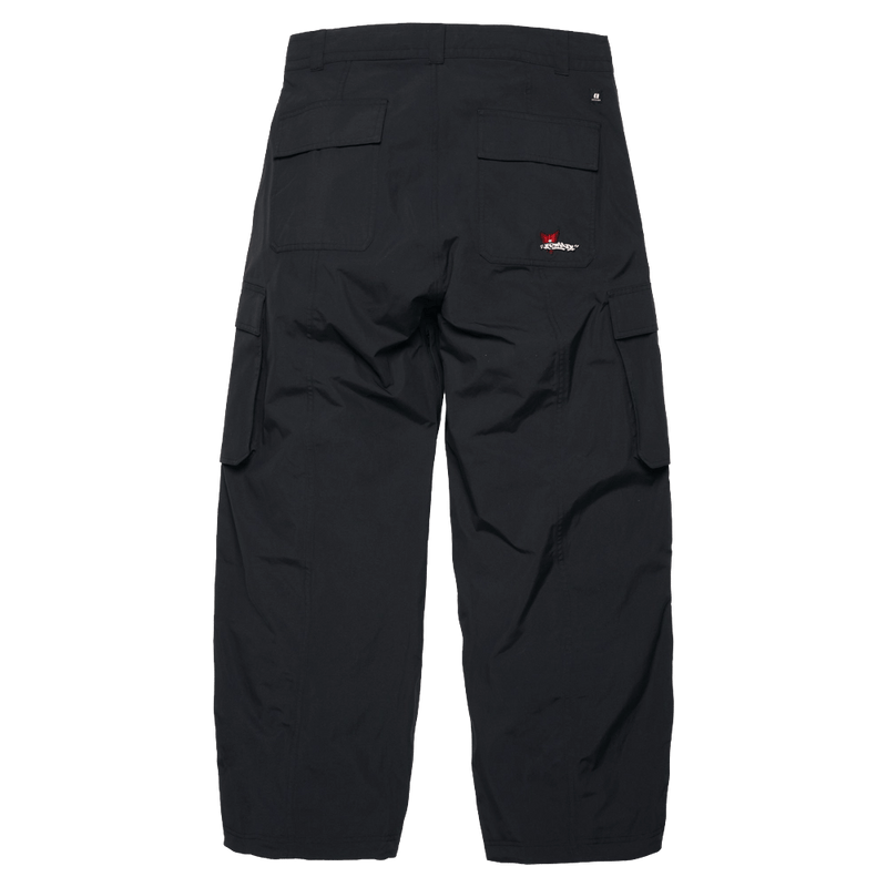 Back view of the Armada Team Issue 2L Cargo Pant in Black colourway, men's model