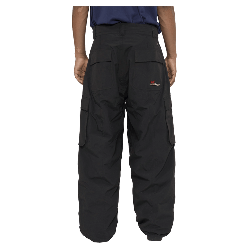 Back view of the Armada Team Issue 2L Cargo Pant in Black colourway, men's model