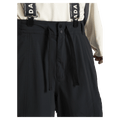 Suspenders view of the Armada Team Issue 2L Cargo Pant in Black colourway, men's model