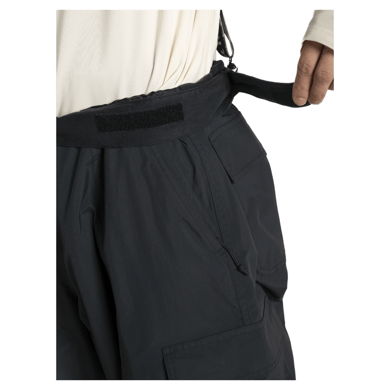 Waist view of the Armada Team Issue 2L Cargo Pant in Black colourway, men's model