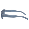 Side view of the Arnette AL Sunglasses in Opal Blue, Blue lens, unisex model